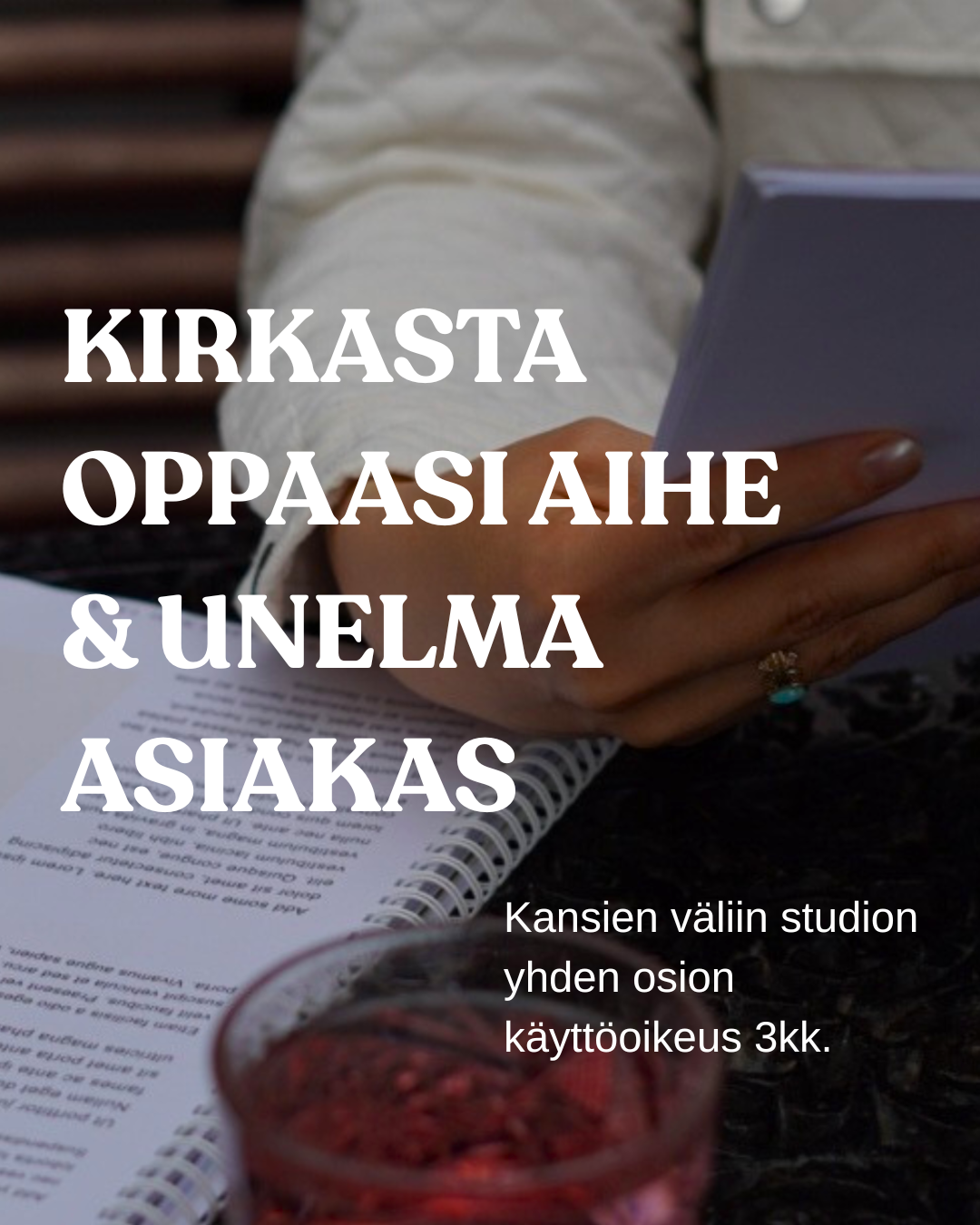 Mistä kirjoitan? Kirkasta oppaasi aihe ja unelma-asiakas